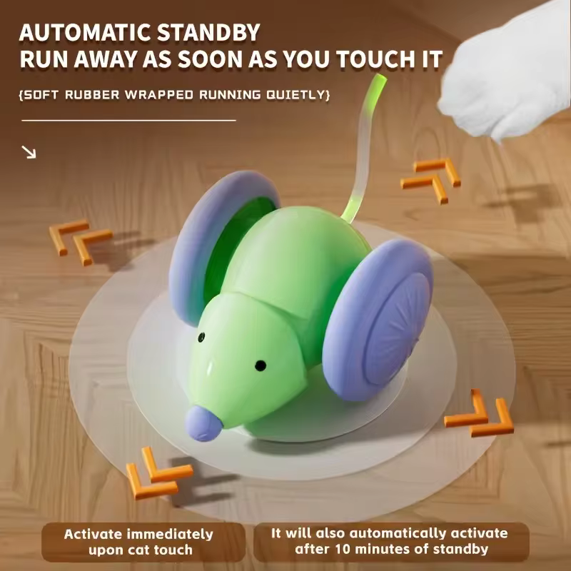 Interactive Electric Cat Mouse Toy