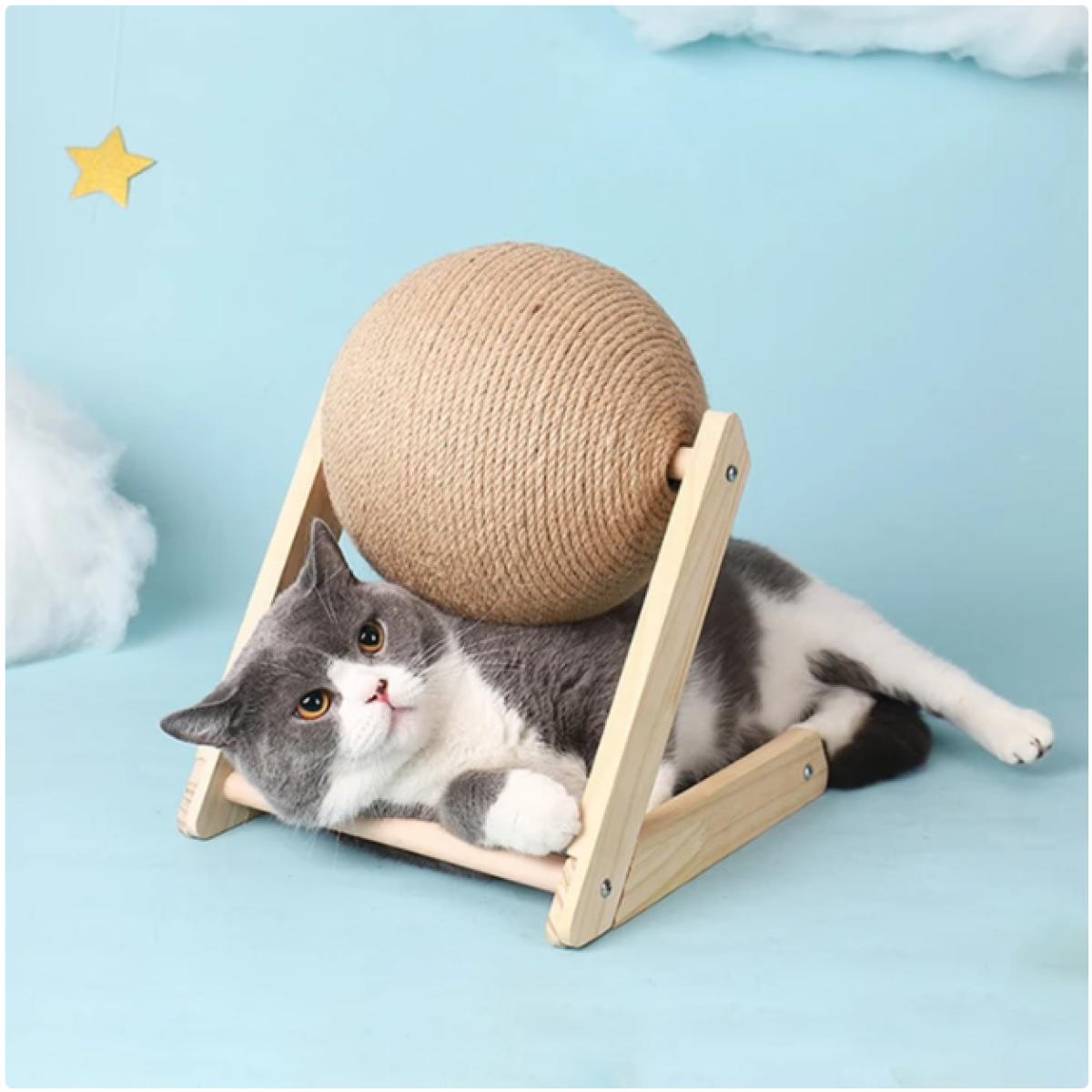 Durable Cat Scratching Post Frame