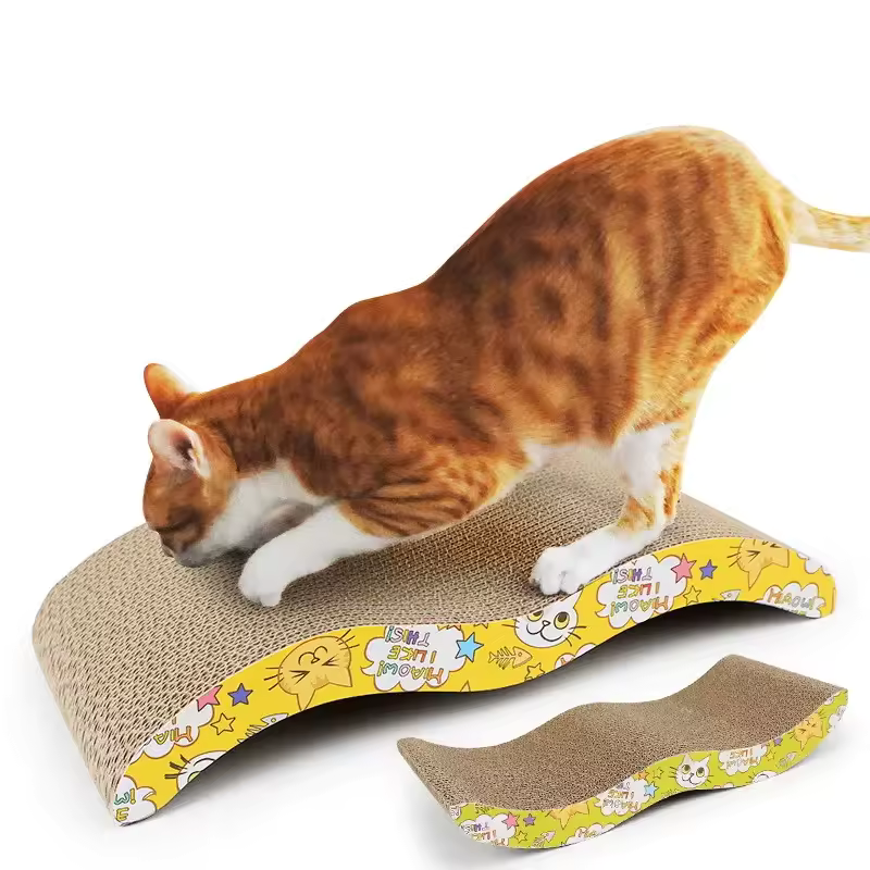 M-Shape Corrugated Cat Scratcher