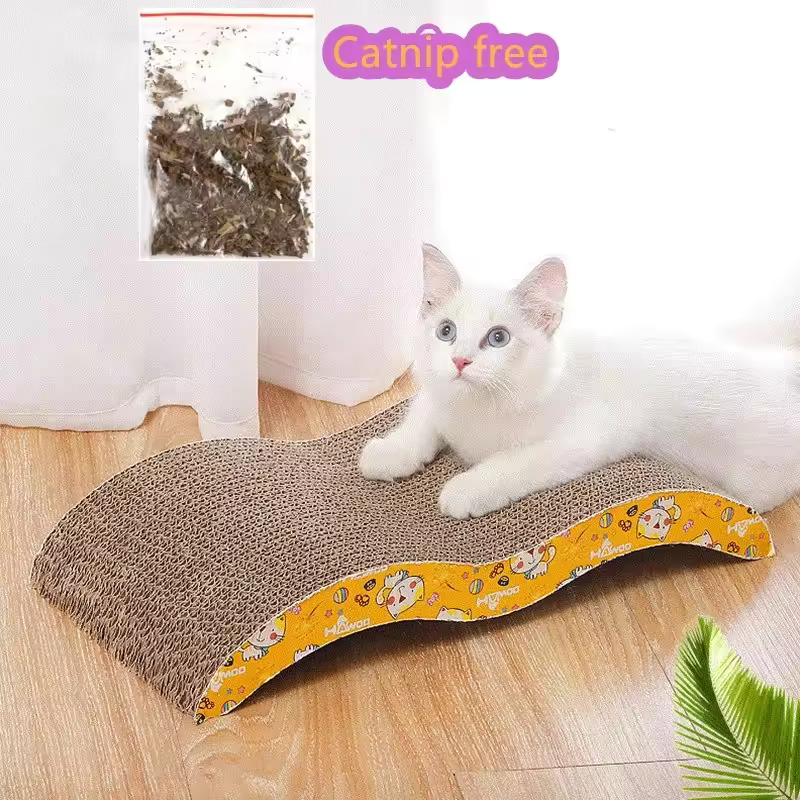 M-Shape Corrugated Cat Scratcher