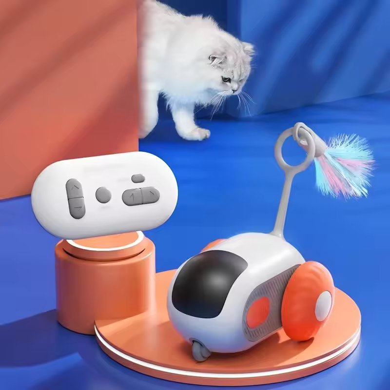 Smart Interactive Cat Toy Car